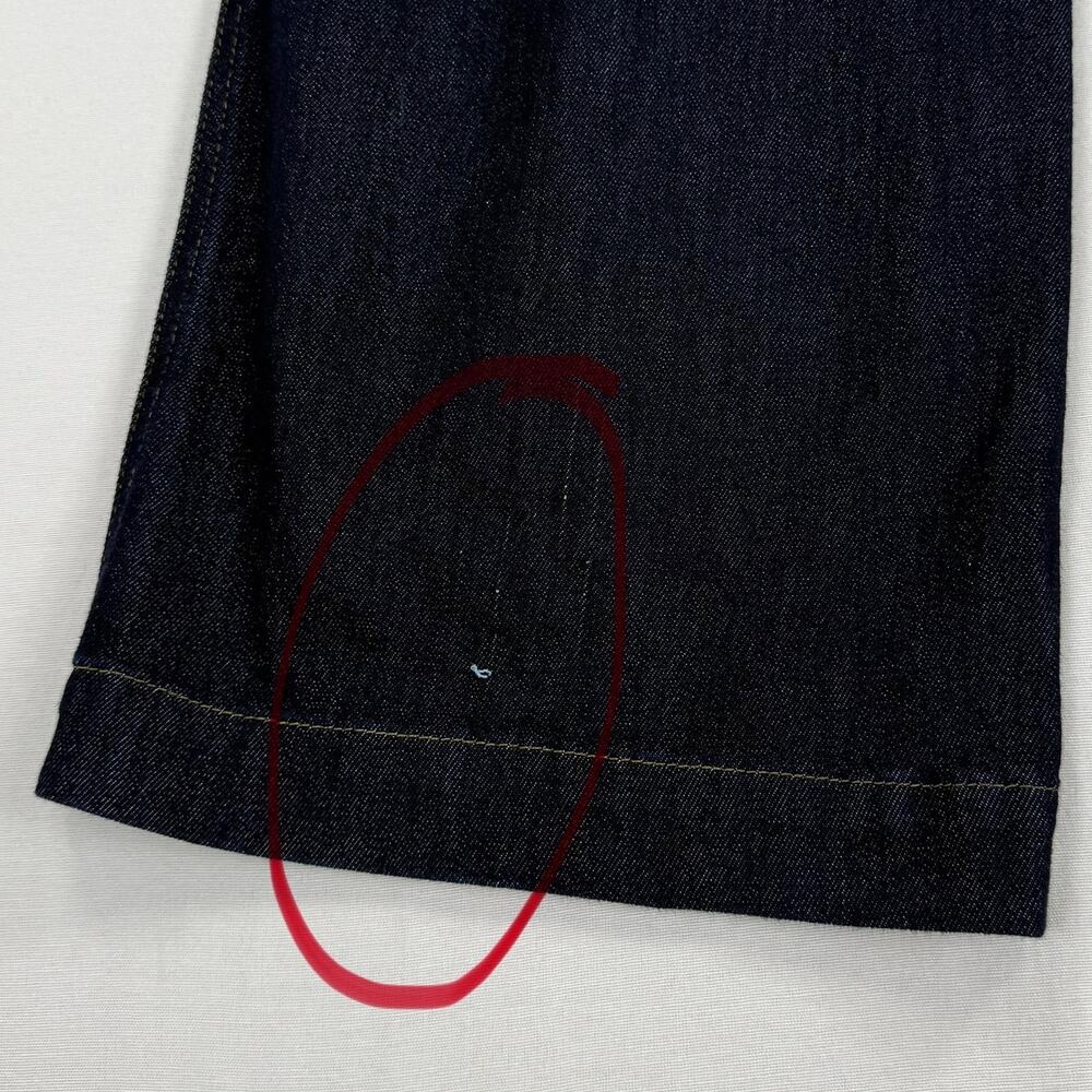 Madewell Dark Blue Wide Leg Jeans - Picture 10 of 14
